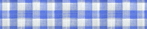 Red & White Oxford Checks Cotton Linen Blend Shirting Fabric