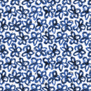 Image of a Blue & White Oxford Prints Linen Shirting Fabric