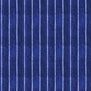 Image of a Blue & White Oxford Stripes Cotton Linen Blend Shirting Fabric