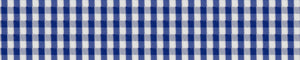 Blue & White Poplin Checks Giza Cotton Shirting Fabric