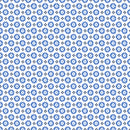 Image of a Blue & White Poplin Prints Giza Cotton Shirting Fabric