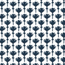 Image of a Blue & White Poplin Prints Giza Cotton Shirting Fabric