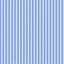 Image of a Blue & White Poplin Stripes Giza Cotton Shirting Fabric