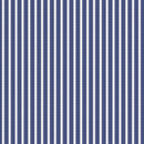 Image of a Blue & White Poplin Stripes Giza Cotton Shirting Fabric