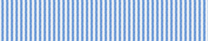 Blue & White Poplin Stripes Giza Cotton Shirting Fabric