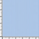 Image of a Blue & White Poplin Stripes Giza Cotton Shirting Fabric