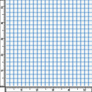 Image of a Blue & White Twill Checks Giza Cotton Shirting Fabric