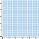 Image of a Blue & White Twill Checks Giza Cotton Shirting Fabric