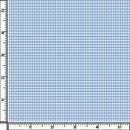 Image of a Blue & White Twill Checks Giza Cotton Shirting Fabric