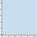 Image of a Blue & White Twill Stripes Giza Cotton Shirting Fabric