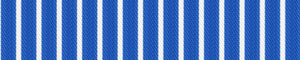 Blue & White Twill Stripes Giza Cotton Shirting Fabric