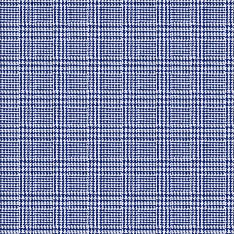 Image of a Blue Dobby Checks Giza Cotton Shirting Fabric