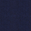 Image of a Blue Flannel Checks Merino Wool Pants Fabric