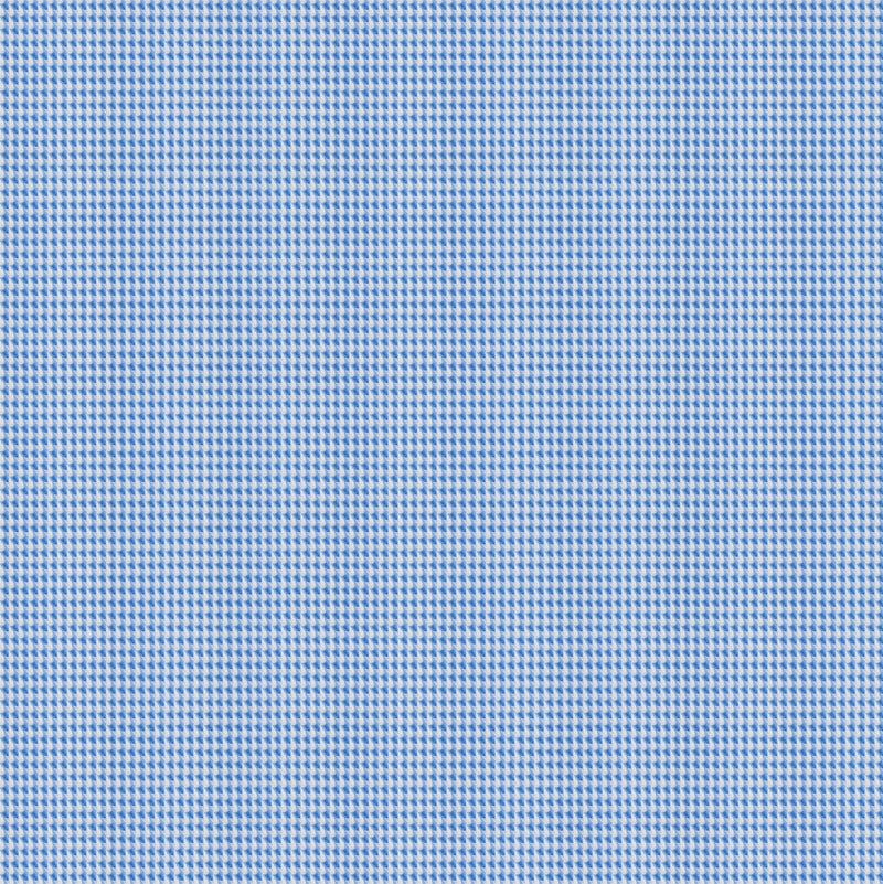 Image of a Blue Houndstooth Micropattern Giza Cotton Shirting Fabric