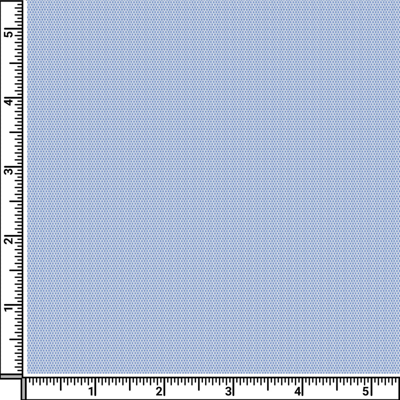 Image of a Blue Oxford Micropattern Giza Cotton Shirting Fabric