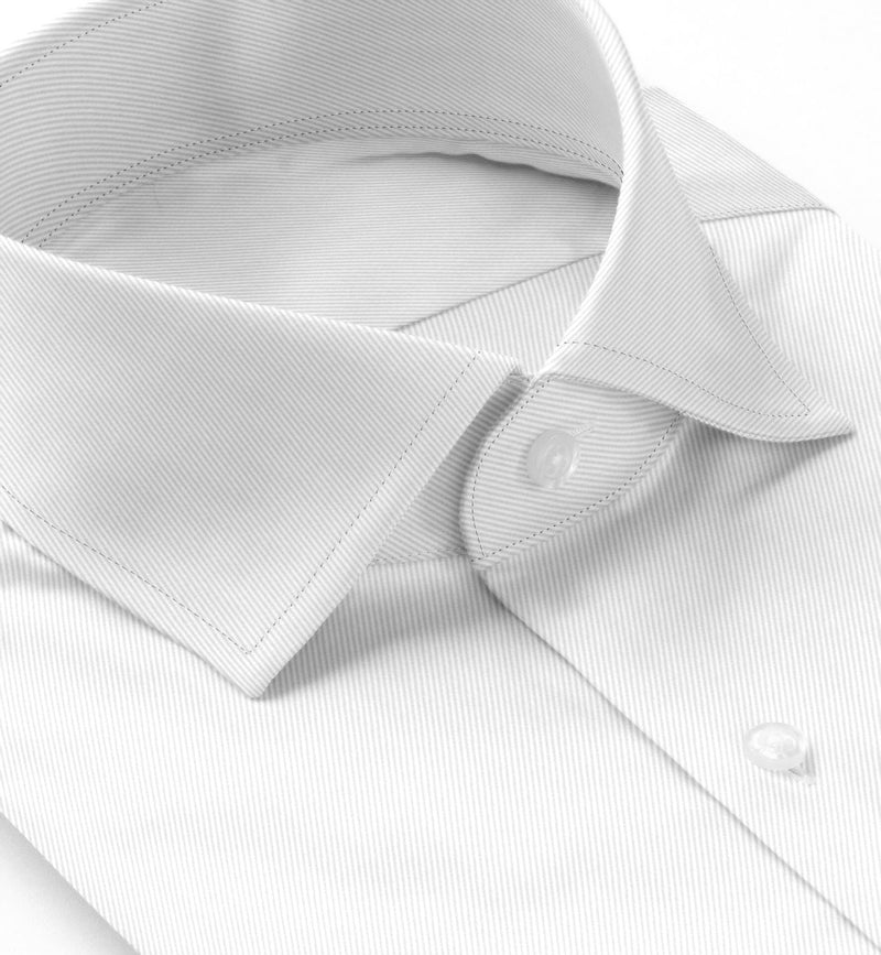 Image of a Blue Twill Micropattern Giza Cotton Shirting Fabric