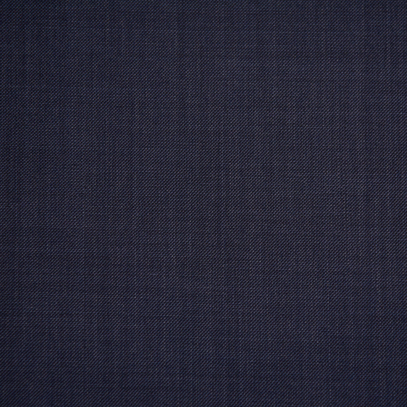 Image of a Blue Worsted Micropattern Merino Wool Blazers Fabric