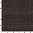 Image of a Brown Flannel Checks Merino Wool Suiting Fabric