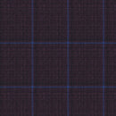 Image of a Burgundy & Blue Worsted Checks Merino Wool Blazers Fabric
