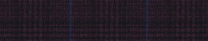 Blue & Brown Worsted Checks Merino Wool Blazers Fabric