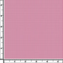Image of a Candy & White Poplin Stripes Giza Cotton Shirting Fabric