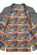 Image of a Candy Satin Prints Poly Viscose Lining Fabric