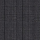 Image of a Charcoal & Black Worsted Checks Merino Wool Pants Fabric