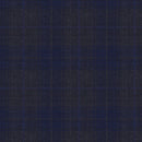 Image of a Charcoal & Navy-Blue Worsted Checks Merino Wool Suiting Fabric