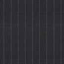 Image of a Charcoal & White Worsted Stripes Merino Wool Pants Fabric