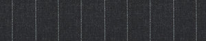 Black & White Worsted Stripes Merino Wool Pants Fabric