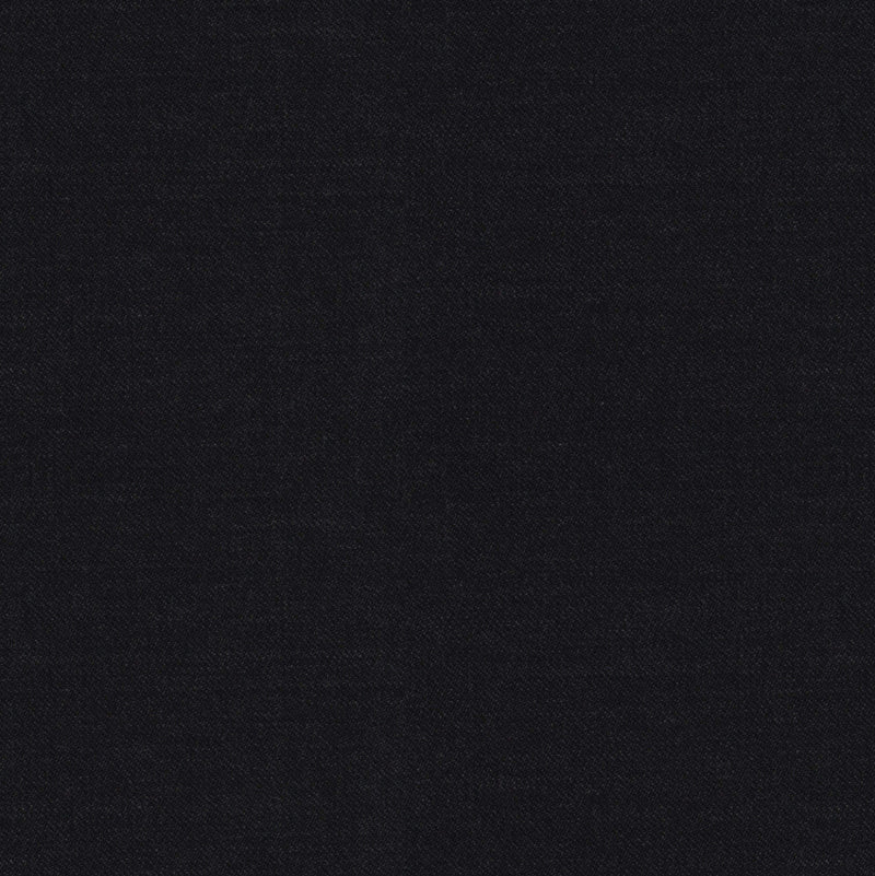 Image of a Charcoal Worsted Twill Wool Stretch Suiting Fabric