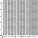 Image of a Cream & White Oxford Stripes Cotton Linen Blend Shirting Fabric