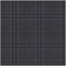 Image of a Grey & Black Worsted Checks Merino Wool Pants Fabric