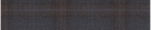 Grey & Green Worsted Checks Merino Wool Blazers Fabric