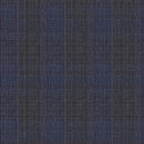 Image of a Grey & Blue Worsted Checks Merino Wool Pants Fabric