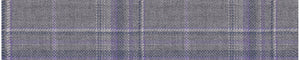 Grey & Blue Worsted Checks Merino Wool Blazers Fabric