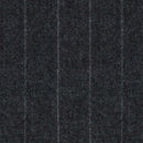 Image of a Grey & Silver Flannel Stripes Merino Wool Blazers Fabric
