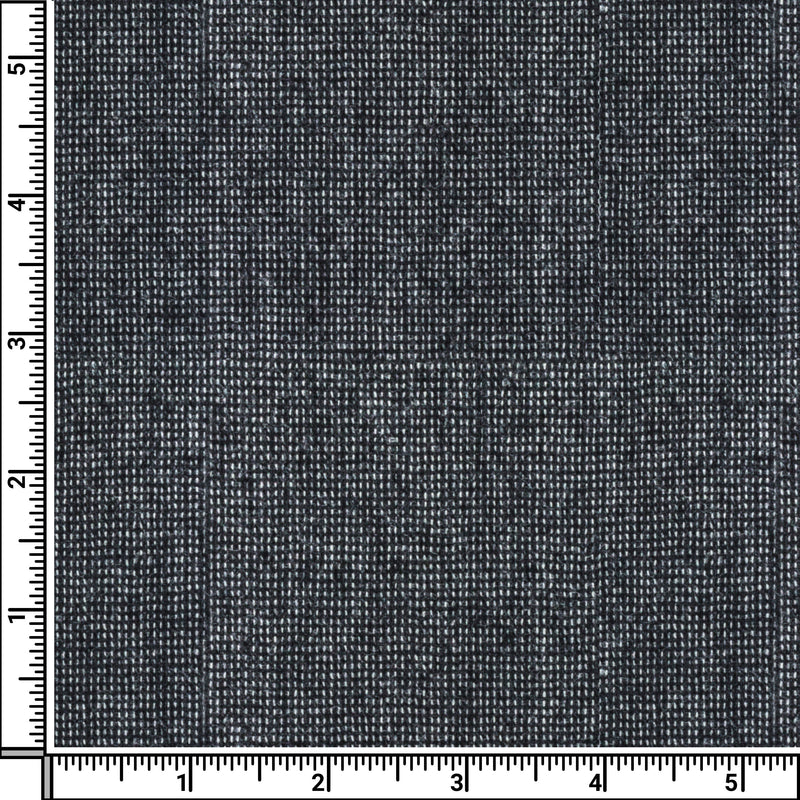 Image of a Grey & White Flannel Dobby Merino Wool Blazers Fabric