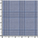 Image of a Grey & White Worsted Checks Merino Wool Blazers Fabric