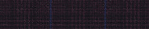 Blue & White Worsted Checks Merino Wool Suiting Fabric