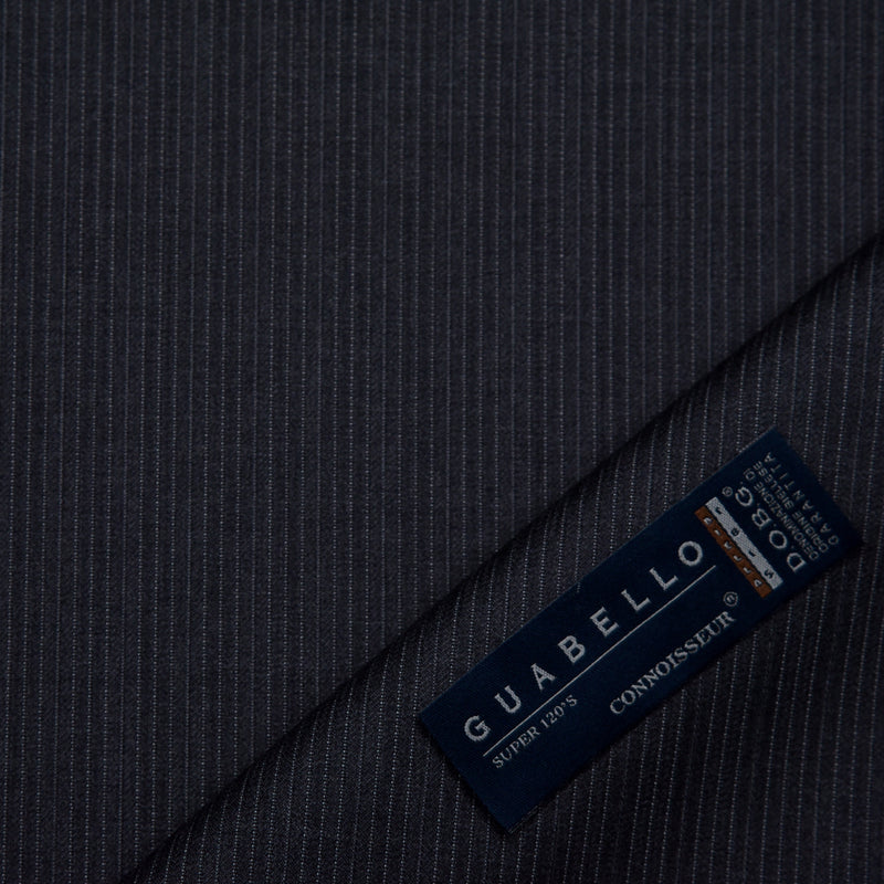 Image of a Grey Worsted Checks Merino Wool Blazers Fabric