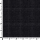 Image of a Grey Worsted Checks Merino Wool Pants Fabric