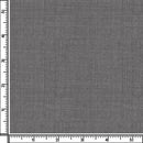 Image of a Grey Worsted Twill Merino Wool Suiting Fabric