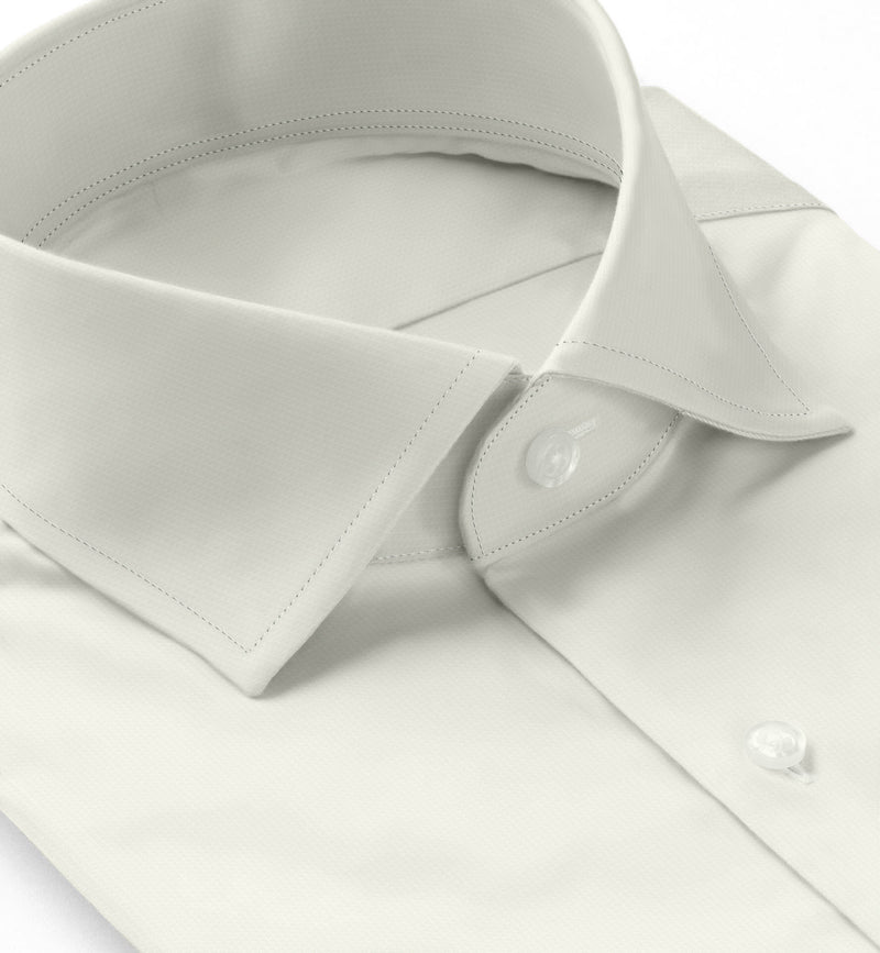 Image of a Lemon Satin Solids Giza Cotton Shirting Fabric
