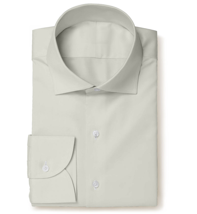 Image of a Lemon Satin Solids Giza Cotton Shirting Fabric