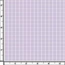 Image of a Lilac & White Dobby Checks Giza Cotton Shirting Fabric