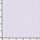 Image of a Lilac & White Twill Stripes Giza Cotton Shirting Fabric