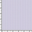 Image of a Lilac & White Twill Stripes Giza Cotton Shirting Fabric