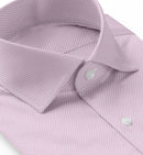 Image of a Lilac Dobby Micropattern Giza Cotton Shirting Fabric