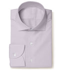 Image of a Lilac Pinpoint Dobby Giza Cotton Shirting Fabric